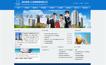 自貢黑羽網絡網頁制作案例- 重慶嘉博人力資源管理有限公司