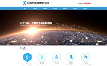 自貢黑羽網絡網頁制作案例- 四川佰達鴻錦非融資性